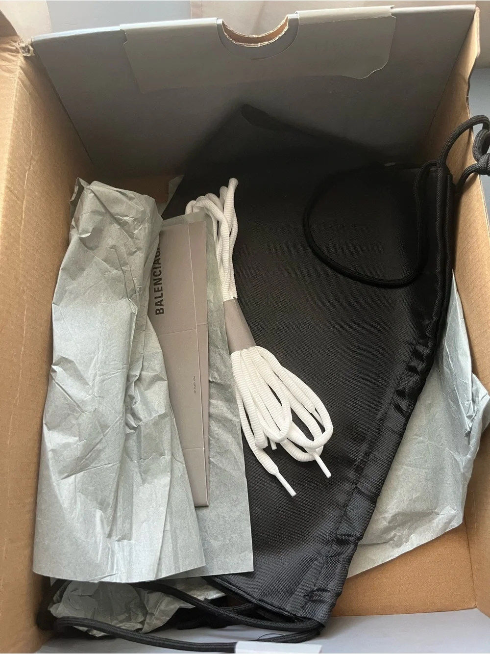 Balenciaga White Mesh Multicolor Accent Runner Sneaker